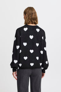 BXminya Heart Sweater