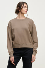 Load image into Gallery viewer, Yoko Fleece Sweater - Timber Color