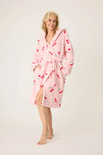 Load image into Gallery viewer, Robe Plush Cherries