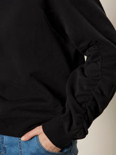 Load image into Gallery viewer, Shirred Sleeve Sweatshirt