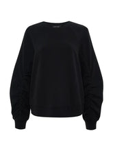 Load image into Gallery viewer, Shirred Sleeve Sweatshirt