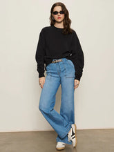 Load image into Gallery viewer, Shirred Sleeve Sweatshirt