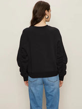 Load image into Gallery viewer, Shirred Sleeve Sweatshirt