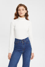 Load image into Gallery viewer, Off White Turtle Neck