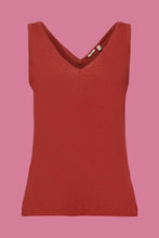 Load image into Gallery viewer, V-Neck Tank - Terracotta