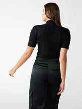 Load image into Gallery viewer, With Love Textured Mock Neck Top (Two Colours)