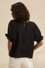 Load image into Gallery viewer, Emily Woven Linen Top in Tutu