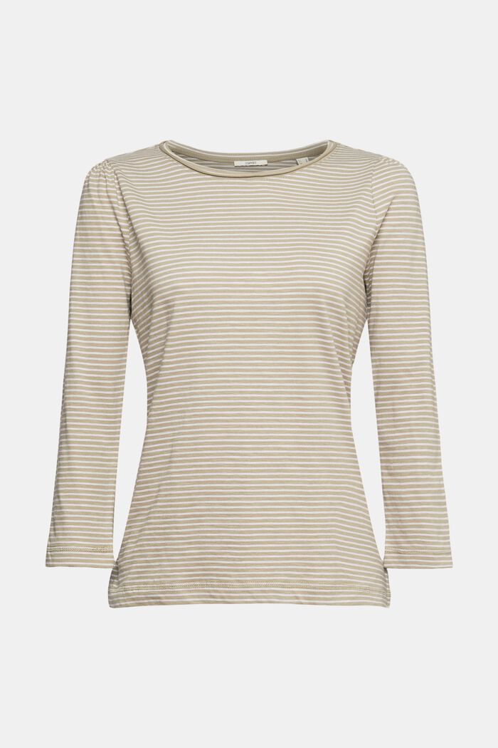 Long Sleeve Stripped Top