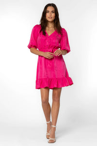 Darcie Hot Pink Dress