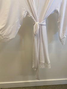 Tencel Modal White Robe