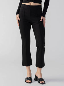 Modern Crop Black Pant