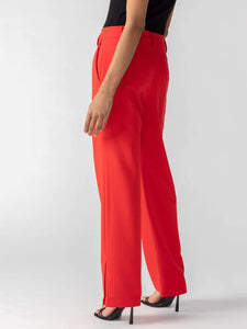 Red Noho Trouser Pant