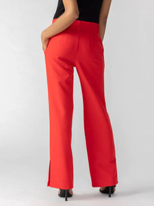Red Noho Trouser Pant