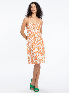 Savanna Stripe Midi Dress