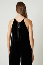 Load image into Gallery viewer, Silk Velvet Halter Top (Two Colours)