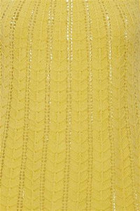 Sun Yellow Knit Tank