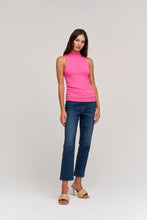 Load image into Gallery viewer, Viscose Ribbed Sleeveless Top - Candy Pink